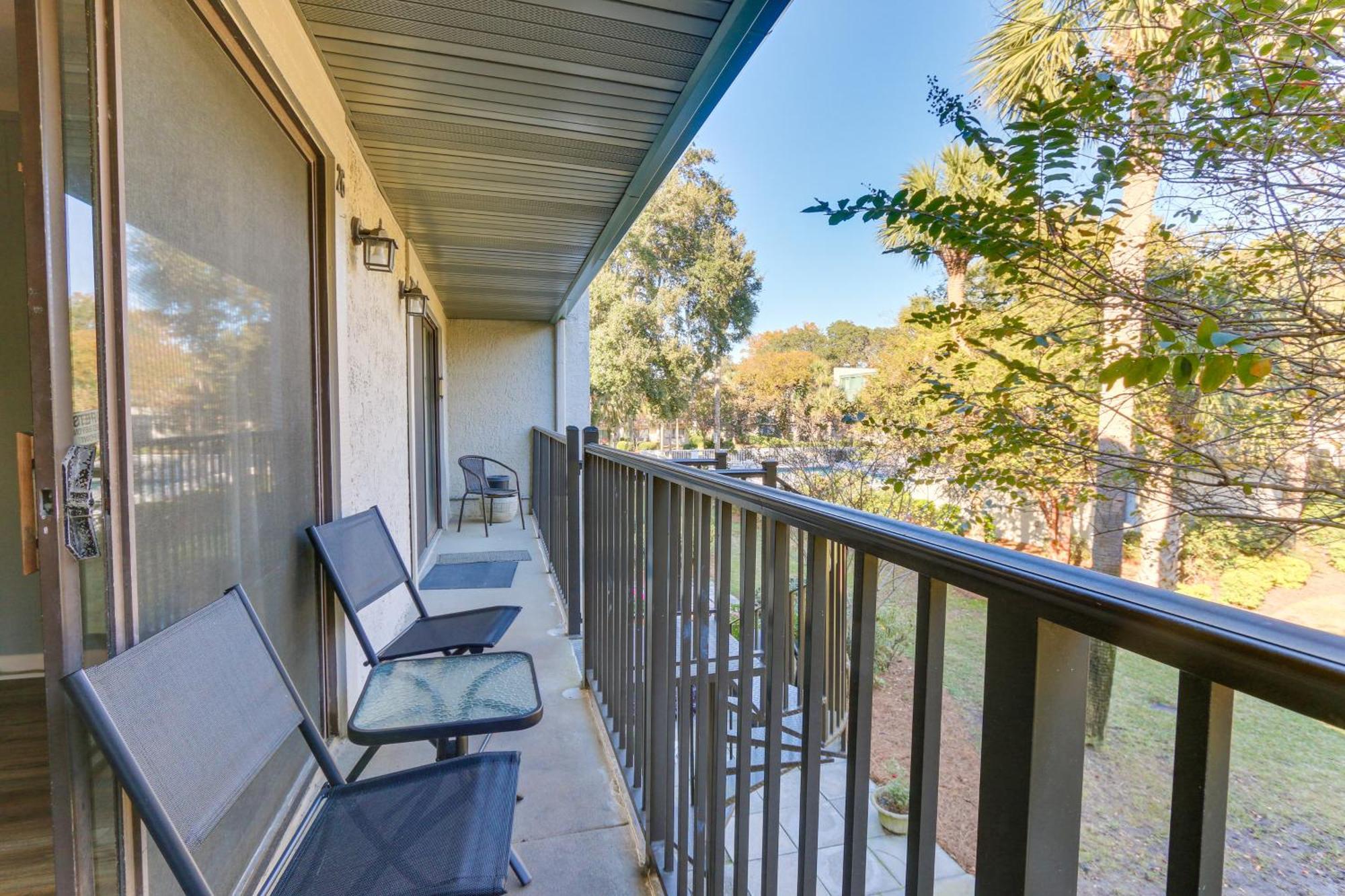 Hilton Head Condo Walk To Coligny Beach And Plaza! Hilton Head Island Exterior photo