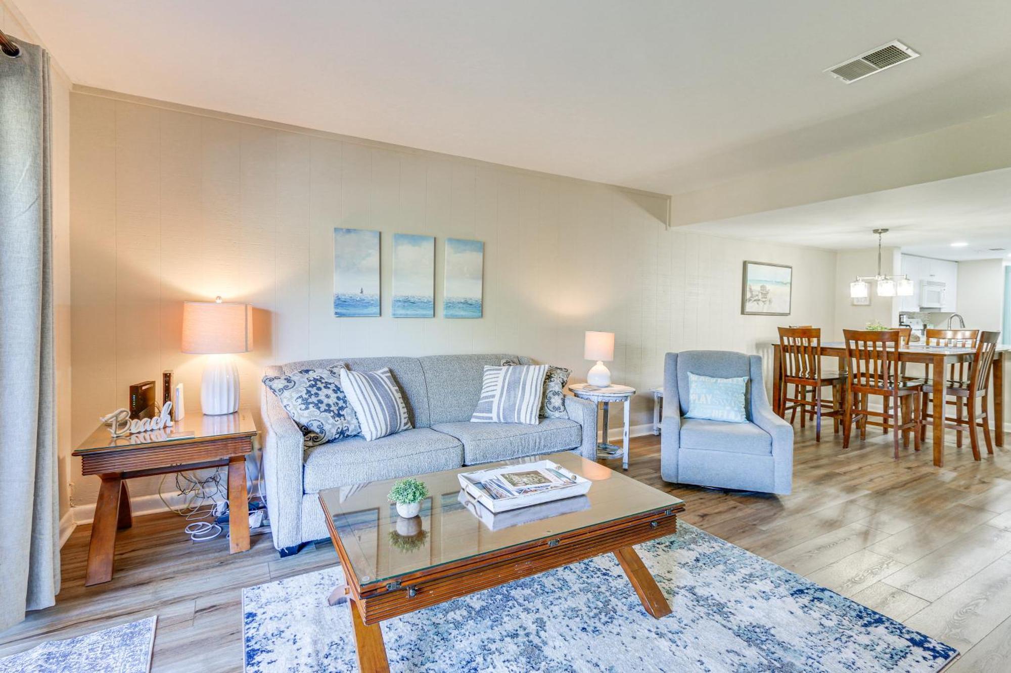 Hilton Head Condo Walk To Coligny Beach And Plaza! Hilton Head Island Exterior photo