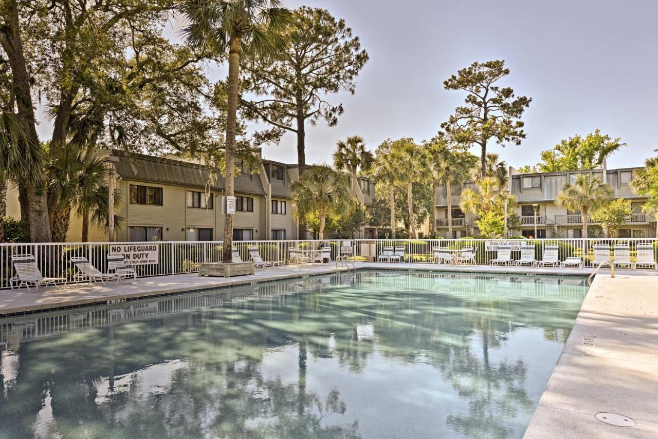 Hilton Head Condo Walk To Coligny Beach And Plaza! Hilton Head Island Exterior photo