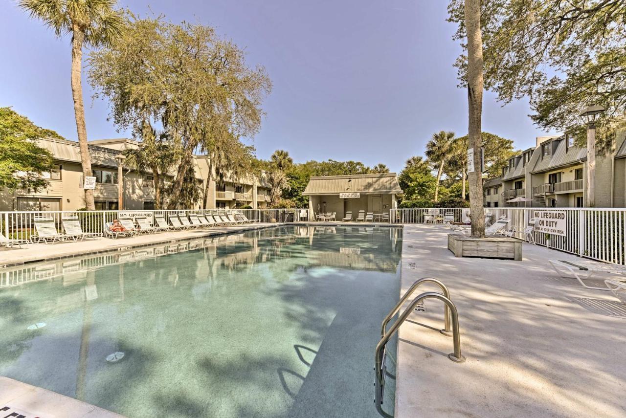 Hilton Head Condo Walk To Coligny Beach And Plaza! Hilton Head Island Exterior photo